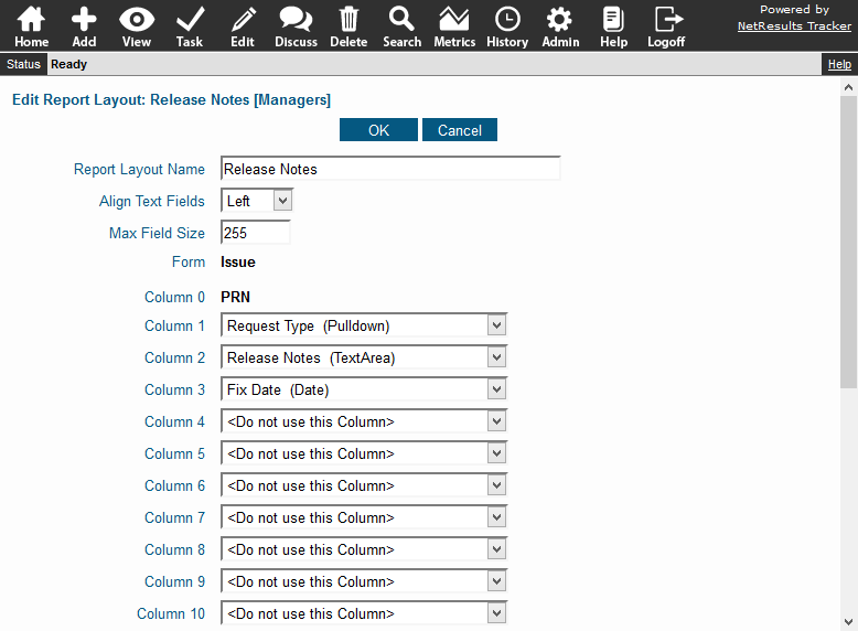 Report Layout