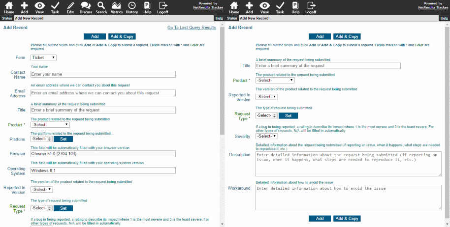 Comparing Views for 2 User Groups