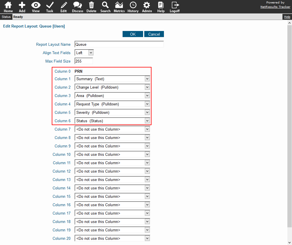 Report Layout